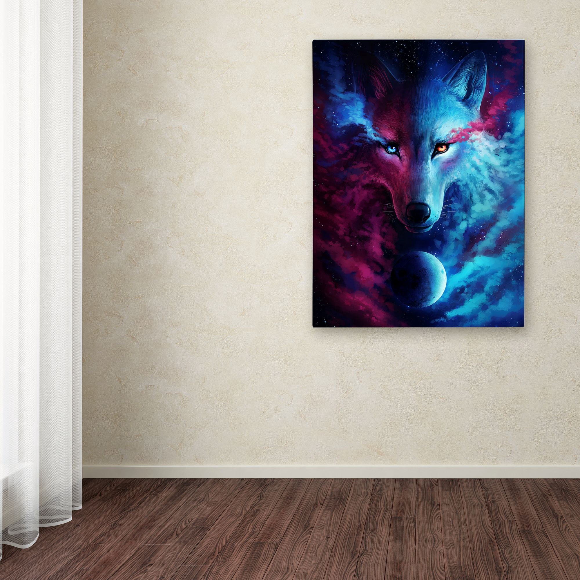 Trademark Fine Art 'Where Light and Dark Meet' Canvas Art by JoJoesArt