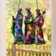 thumbnail image 1 of Adorno colgante de ventana de , acrílico impermeable, versátil para fiestas, decoración religiosa, colgante de vidriera para dormitorio, 1 of 9