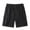 Black, variant on Summer Men's&nbsp;Shorts Plus Size Elastic Waist Solid Color Summer Fitness Running Workout Short Pants with Pockets Fast-Drying Fabric Activewear Black 5XL