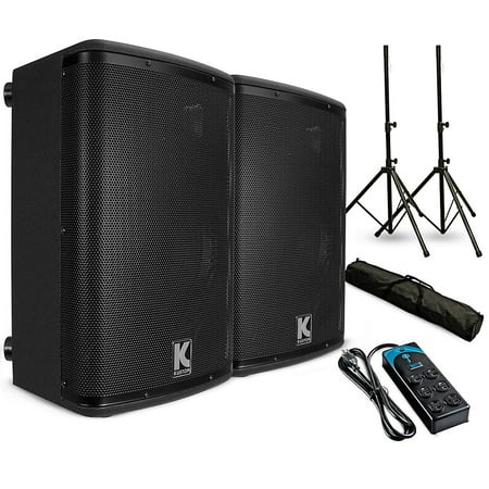 Kustom PA KPX10A 10  Powered Loudpeaker Pair with Stands and Power Strip price history on PriceWatchPro