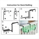 thumbnail image 2 of 2 Soportes Ajustables para Maceteros (6 A 12,5 Pulgadas) para Soportes para Jardineras, Jardineras para Ventanas, para Jardineras, Pared, 2 of 5