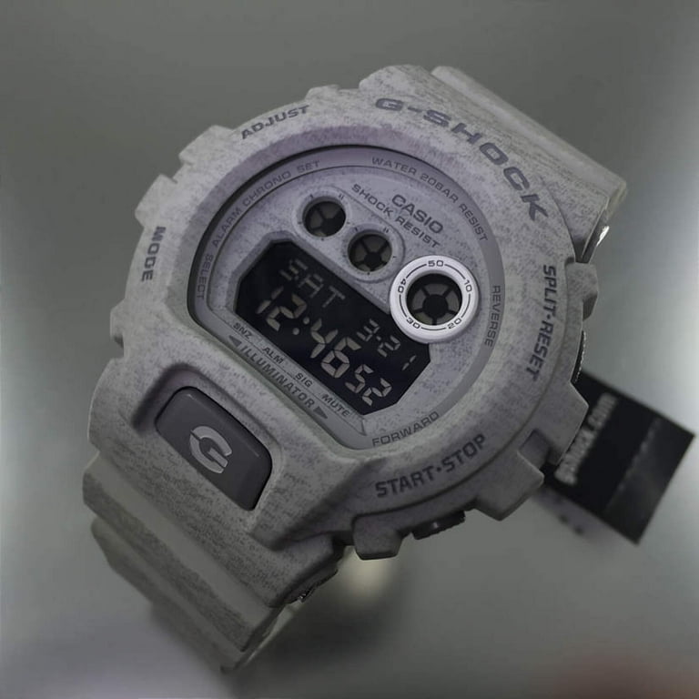 Grey G-Shock Heathered 6900 Series Watch GDX6900HT-8 - Walmart.com