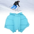 thumbnail image 4 of Protective Shorts, Comfortable Breathable Ski Hip Protector Skin Friendly  For Skating Blue,Black, 4 of 8