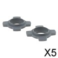 thumbnail image 1 of BELOVING 5X 2 Pcs Anneaux de Microphone en Silicone Anti-Roulis Support de Micro Protection Gris, 1 of 8
