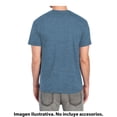 thumbnail image 3 of Playera Fruit of the Loom para Hombre, Manga Corta Cuello V, Azul, Talla G, 3 of 4