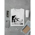 thumbnail image 3 of Into The Free Fall. T-Shirt Men -Wilfred Hildonen Designs, Male Large, 3 of 4