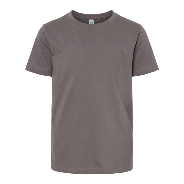 SoftShirts T-Shirt Organique pour Jeunes, TP, Graphite