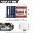 thumbnail image 7 of Whosucclay American Flag Design Golf Cart Seat Protector, Anti-Fade Cover Blanket Cushion Cover Washable Practical Storage Pockets Towel for 2 Person Golf Cart Seat, 7 of 7