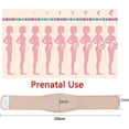 thumbnail image 3 of Cinturón para mujer embarazada Cinturón de maternidad negro de 120 cm para soporte lumbar y abdominal: soporte para cinturón de maternidad para nueva madre antes y después del parto Reducir el dolor Sincero Electrónica, 3 of 5