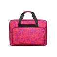 thumbnail image 1 of Yuarrent Bolso portátil de viaje de nailon para hombres y mujeres con gran capacidad reforzada y ajustada Almacenamiento y organización del hogar Rosa Grande, 1 of 6