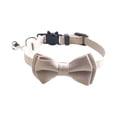 thumbnail image 2 of SPRING PARK Cat Collar with Bell and Bow Tie Breakaway Kitten Collars Adjustable Safety Kitty Kitten Puppy Collars, 2 of 7