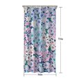 thumbnail image 5 of Blue and Pink Pioneer Flower Pattern Shower Curtain 36"x72" ,Bathroom Decorative Shower Curtains Set with 12 Hooks,Modern Waterproof Washable Shower Curtain, 5 of 6
