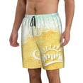 thumbnail image 2 of Disketp Men'S Swim Trunks Hawaiian Breathable Surf Beach Swimsuits Mesh Lining Beach Shorts With Pockets-Summer Beach, 2 of 9