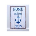 thumbnail image 1 of Home Anchored Wooden Sign Wall Decor, 1 of 1
