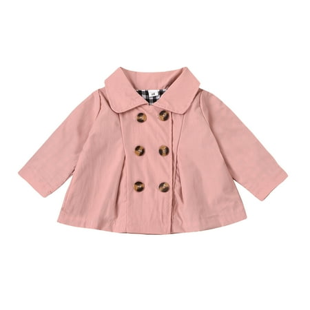 

Kids Jackets for Girls Boys Newborn Infant Baby Boy Girl Long Sleeve Solid Windproof Windbreaker Jacket Coat