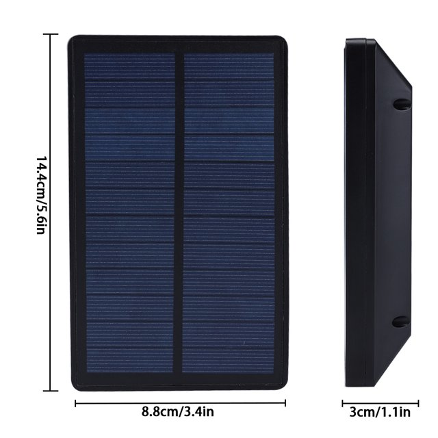Cámara de caza al aire libre Cargador de panel solar Cámara de tren Fuente de alimentación con energía solar impermeable Inevent EL5153-00B