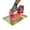 Black, Red, variant on 160W Concrete Vibrator, Portable Handheld Cement Vibrating Machine, Troweling Concrete Vibrator, Concrete Flat Plate Vibrator Red