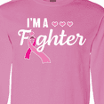 thumbnail image 4 of Inktastic Breast Cancer Awareness I'm a Fighter Long Sleeve T-Shirt, 4 of 5