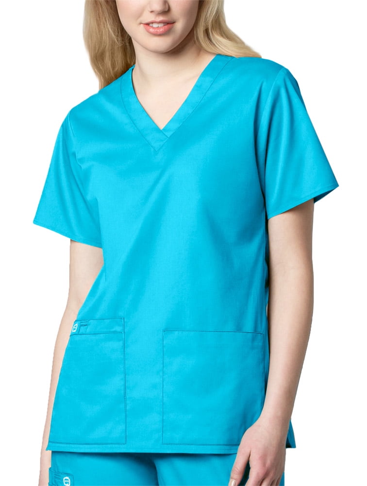 WonderWink WonderWORK VNeck Top Scrub Top