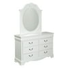 Standard Furniture Jessica 6 Drawer Dresser - White