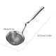 thumbnail image 2 of Cuchara ranurada multifuncional Cuchara para espumadera Hotpot Cuchara para colador de acero inoxidable HOMEMAXS 13538139-MX, 2 of 6