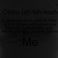 thumbnail image 3 of CafePress - Otaku Definition 2 Design Pajamas - Women's Dark Pajamas, 3 of 4
