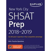 New York City Shsat Prep 2018-2019: 900+ Practice Questions [Paperback - Used]