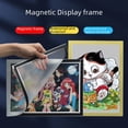 thumbnail image 1 of Marco de fotos magnético para niños, marco de fotos magnético para pared, pegatinas de pared, marco de exhibición, magnético no perforado, 1 of 2