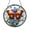 Acrylic 3.5 Inch, variant on Majestic Copper Butterfly Purple Iris Suncatcher Panel Ornament Decor