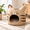Face, variant on Luxuriomerino Cat Cave - Foldableaway Pod For Indoor Cats Felt Kitten Pet Enclosure Covered House Ultimate Cozyfort By (fish)