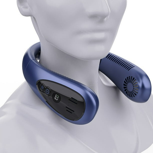 Ventilador para cuello de color azul