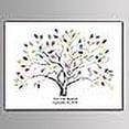 thumbnail image 2 of Thickening Waterproof Fingerprints Tree, 23.6'' Creative DIY Guest Signature Sign-in Book Canvas Fingerprints Tree Painting for Wedding Birthday Party with 12 PCS Ink Pads, 2 of 2