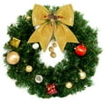 thumbnail image 4 of Holzlrgus 4pcs Christmas Bow, Gold Wreaths Bows, Large Glitter Ribbon Bow Tie, Large Xmas Bows, Wreath Ornament Decor for Christmas Tree Party Gift, 9.8 x 11.8, 4 of 6