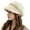 Beige, variant on Bovemsi Beret Hats for Women Newsboy Cap Visor Soft Panels Vintage Cabbie Hat Girls Artist Beret Cap