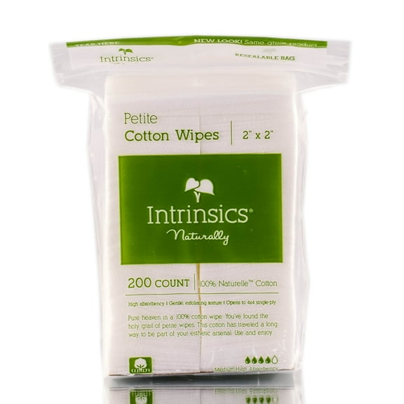 Intrinsics Cotton Esthetic Wipes - 2x2 ( 200 Count)