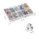 thumbnail image 4 of 700pcs/paquete Rondelle Beads coloridos de rinociones de diamantes de diez rianas cuentas redondas planas para decoraciones de joyas, 4 of 7