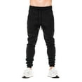 FEDTOSING Men's Gym Sweatpants Drawstring Black Running Joggers