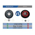 thumbnail image 3 of Lot de 4 W10314173 Tambour de Sécheuse Rouleau de Remplacement pour Sécheuse Compatible avec Wpw10314173 Tambour Rouleau Sup, 3 of 4