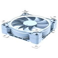 thumbnail image 3 of Ventilador de Refrigeración RGB Macarena PWM 5V 3 PIN 120X120X25 mm Azul, 3 of 7