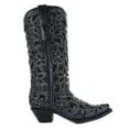 thumbnail image 2 of CORRAL Adult Female Inlay Embroidery & Studs Black Boots, Size: 5.5, Width: M, 2 of 5