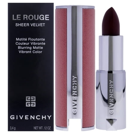 Givenchy Le Rouge Sheer Velvet Matte Lipstick - 39 Rouge Grenat , 0.12 oz Lipstick