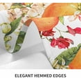 thumbnail image 6 of TKS MITLAN Tablecloth Orange Tree Table Cloth Rectangle Table 60 x 84 Inch Watercolor Flower Bloom Leaves Fresh Fruit Harvest Lively Bright Summer Kitchen Decorations for Home Dinner Party, 6 of 16