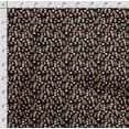 thumbnail image 4 of Soimoi Dog Print,Cotton Cambric, Quilting Fabric Sold by The Yard 42 Inch Wide, Medium Weight Cotton Fabric, SewingSupplies,Orange & Black, 4 of 5