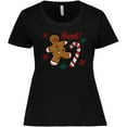 thumbnail image 3 of Inktastic Christmas Sweet Women's Plus Size T-Shirt, 3 of 5
