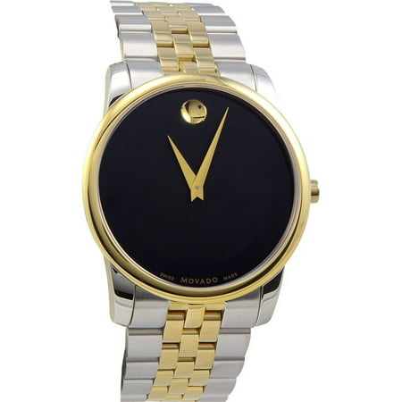 Movado Museum Two-Tone Mens Watch 0606899
