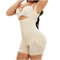 thumbnail image 3 of Elainilye Fashion Bodysuits for Women Tummy Control Shapewear Firm Control Shapewear Butt Lifting Panties Corset Shapewear,Beige, 3 of 9