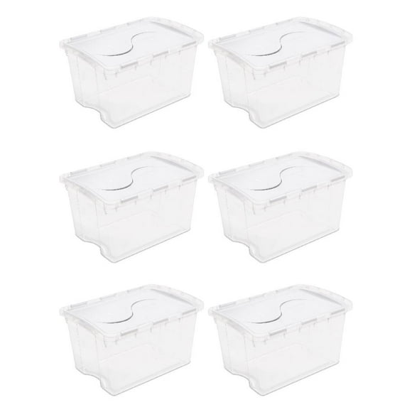 Sterilite Flip Top Containers