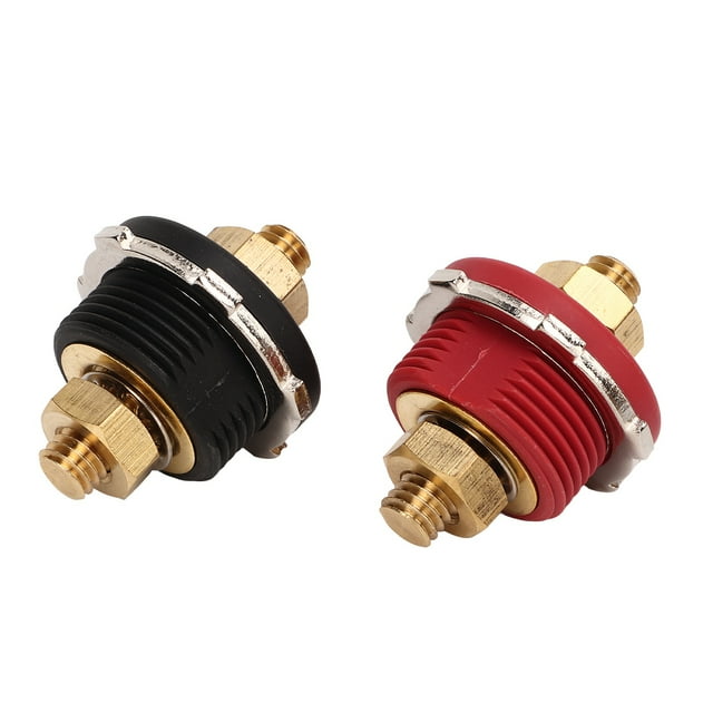 A Través del Terminal de la Batería del Panel, 2 piezas de conector de batería 250a Seguro 3/8 Pulgadas para RV para Bote para Automóvil