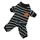 thumbnail image 3 of Pijamas para perros a rayas NikouMX Mono de moda, 3 of 8