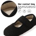 thumbnail image 3 of BERANMEY Cozy Women Slippers Comfy House Slippers for Women & Men Wide Diabetic Sock Slippers Soft & Cozy Barefoot House Shoes Indoor/Outdoor, 3 of 9